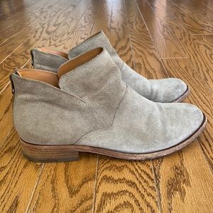 Tan Suede Kork-Ease Ankle Boots (“The Ryder”)